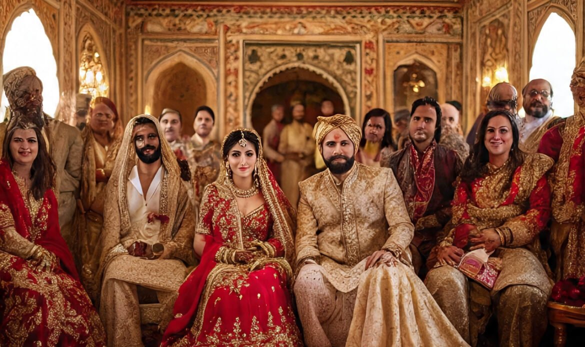 Court marriage procedure in Pakistan with couple signing Nikah Nama in legal office